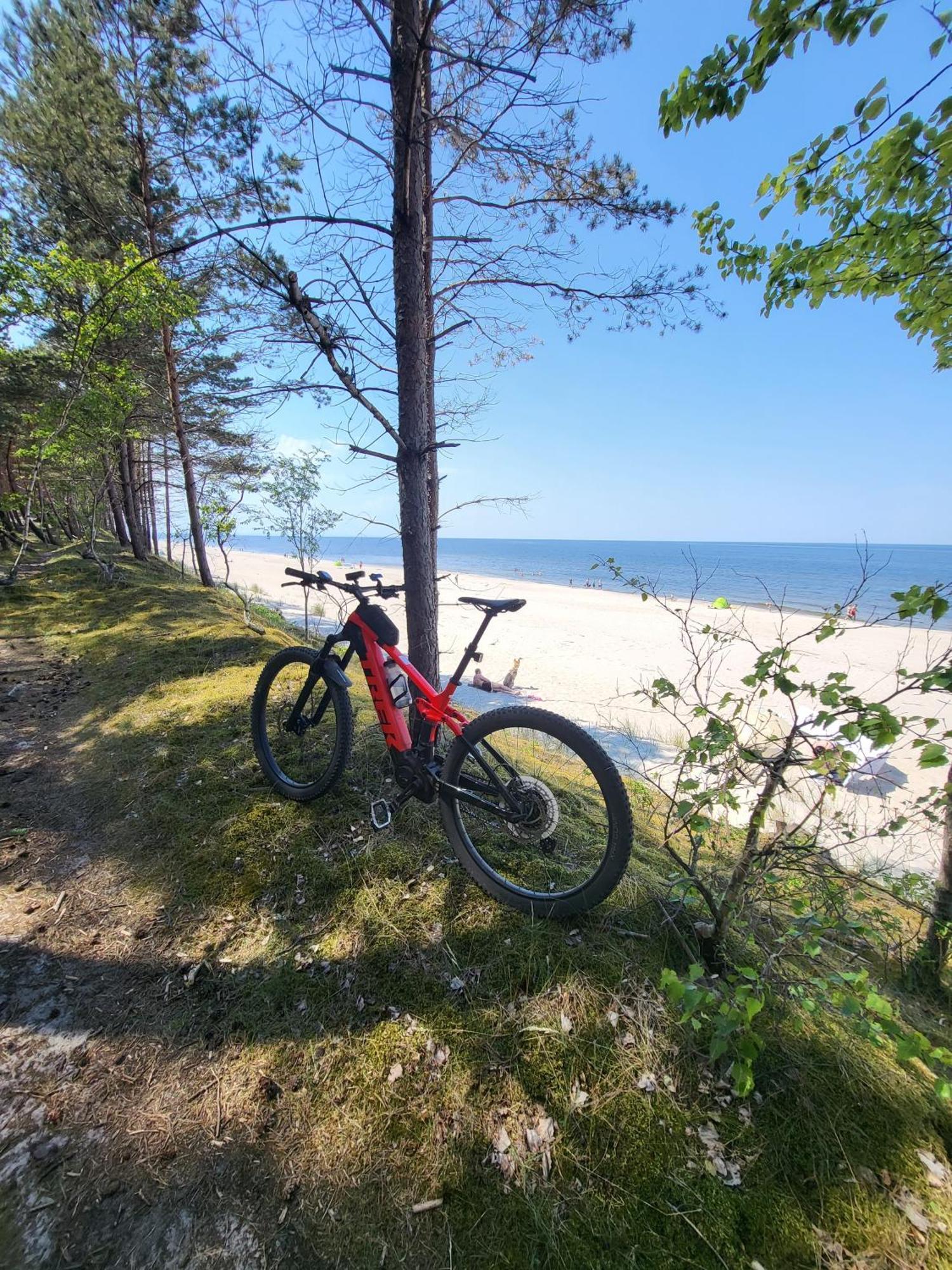 Domki Skowronki Kąty Rybackie Esterno foto