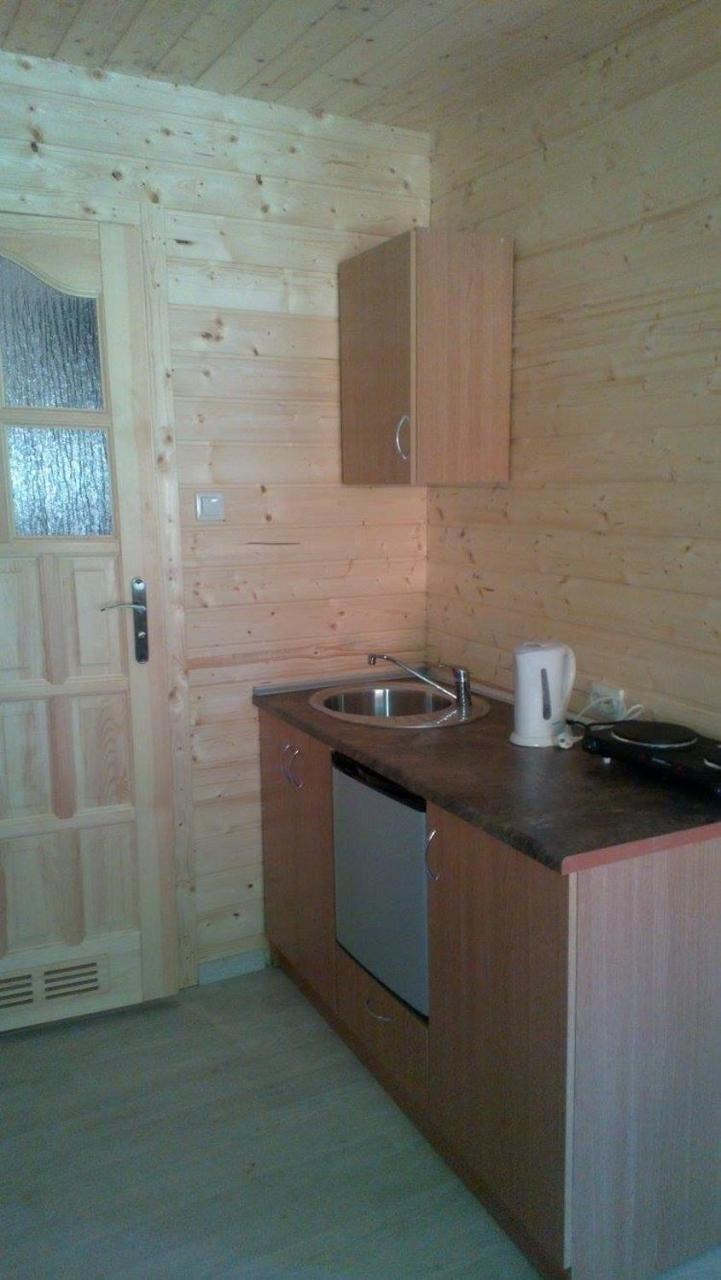 Domki Skowronki Kąty Rybackie Esterno foto