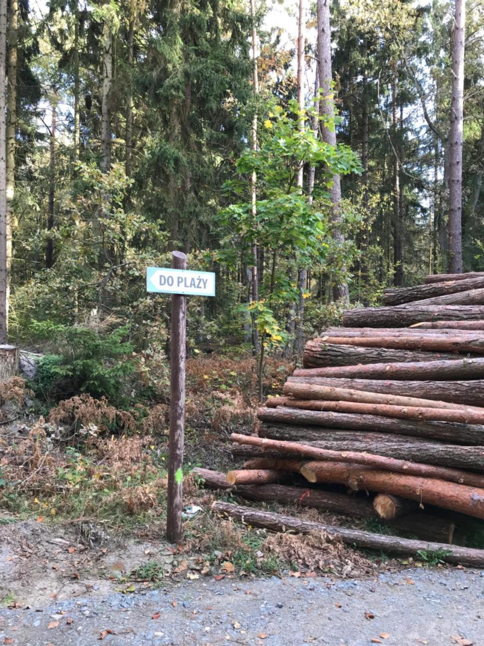 Domki Skowronki Kąty Rybackie Esterno foto