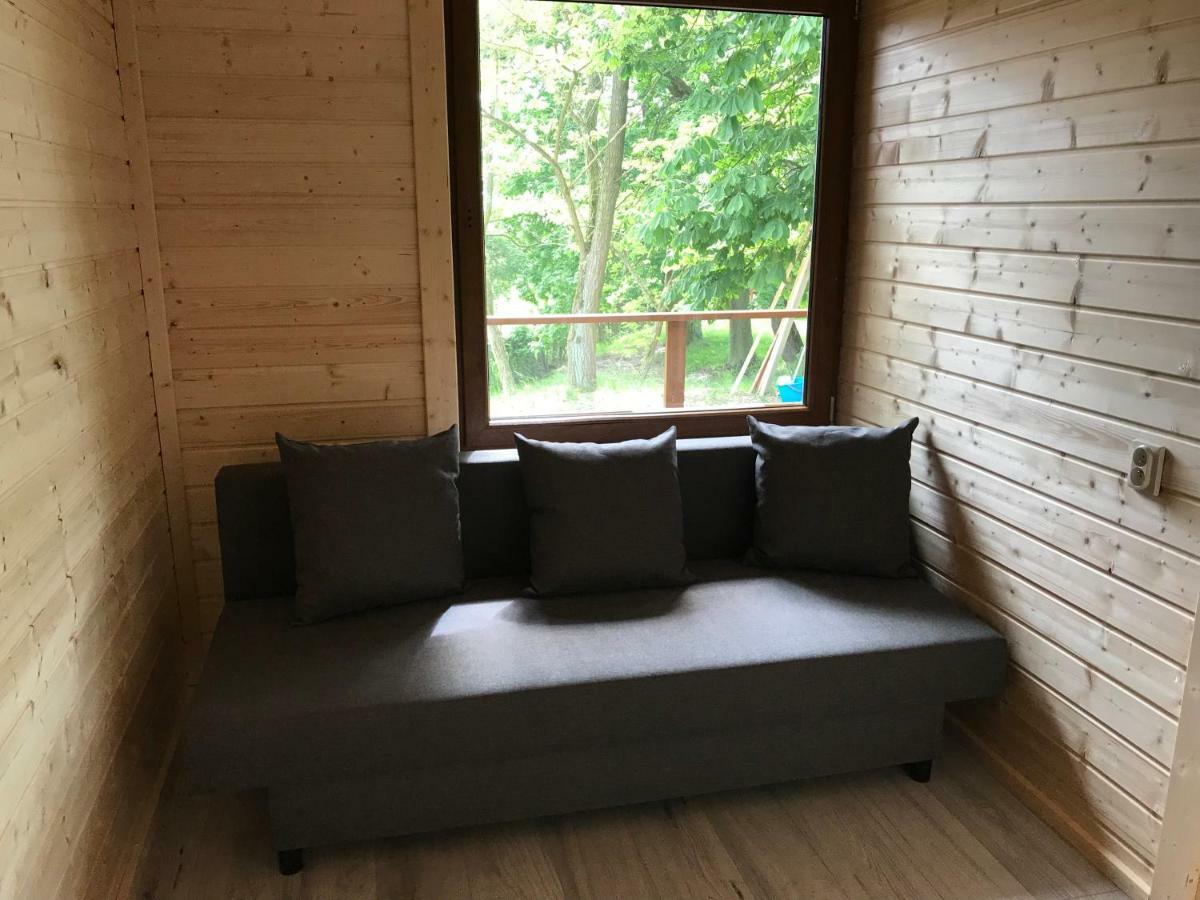 Domki Skowronki Kąty Rybackie Esterno foto