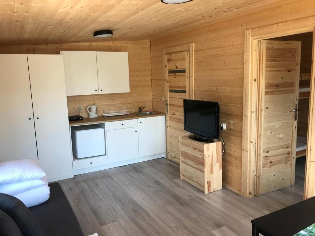 Domki Skowronki Kąty Rybackie Esterno foto